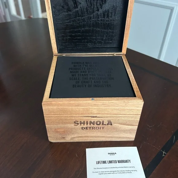 Shinola Vinton 38mm Champagne Gold Watch with White Dial. Unisex - Picture 8 of 17